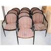 Image 1 : GROUP OF 10 COMMERCIAL GRADE ARMCHAIRS