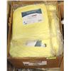 Image 1 : CASE OF UNIVERSAL SIZE YELLOW FLUID RESISTANT