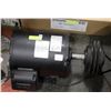 Image 1 : NEMA ELECTRIC MOTOR AND PULLY 7.5 HP 208-230V/460V