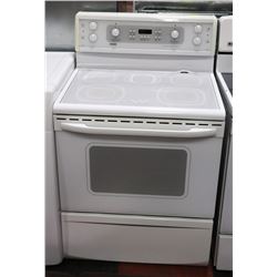 KENMORE WHITE STOVE 30"X25"X36".