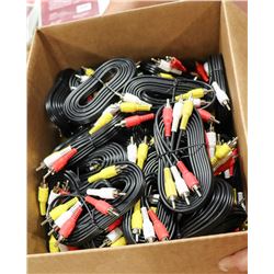 NEW 55 X 6FT  AUDIO VIDEO CABLE