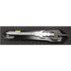 DRAGON WING HANDLED SWORD - COMES WITH WALL