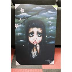 ANGELINA WRONA CANVAS PICTURE-TATTOO GIRL