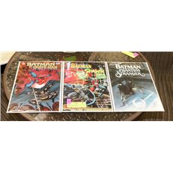 THREE BATMAN PRESTIGE FORMAT CROSSOVER COMICS
