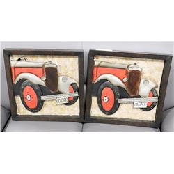 UNCLAIMED MERCHANDISE! 16"X`6" 3-D METAL ART