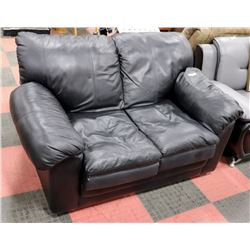 LEATHER 57" LOVE SEAT