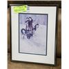 Image 1 : ORIGINAL LINDA HALFHIDE FRAMED & SIGNED ACRYLIC