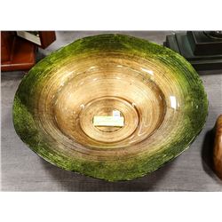 2 LARGE ORNATE SHOW HOME BOWLS