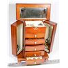 Image 1 : WOOD JEWELLERY BOX WITH CONTENTS