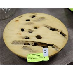 HAIDA GWAII MADE BOOMLOG BOWL