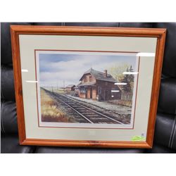 C & E STRATHCONA 1891 SIGNED & NUMBERED ART PRINT