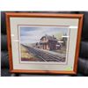 Image 1 : C & E STRATHCONA 1891 SIGNED & NUMBERED ART PRINT