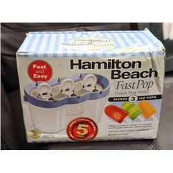 HAMILTON BEACH FAST POP FROZEN TREATMAKER