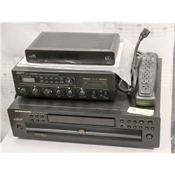 MURANZ CD CHANGER WITH INTER M PA-100VR PUBLIC