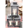 Image 1 : LOT OF 3 LANTERNS 18" TALL