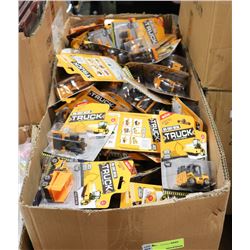 CASE OF TOY TRUCKS