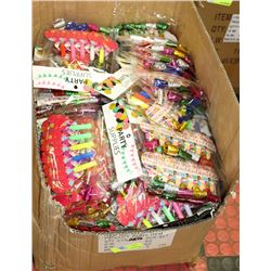 CASE OF PARTY SUPPLIES