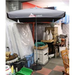 COORS LIGHT COMMERCIAL GRADE PATIO UMBRELLA **BASE