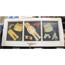 BARNWOOD WINDOW 35"X17"