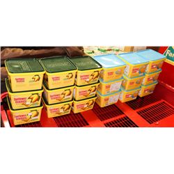 18 CONTAINERS OF MANGO AND ORIGINAL SUNFLOWER