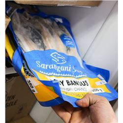 12 PACKS OF FROZEN BABY BANGUS MILK FISH