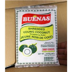 CASE OF FROZEN SHREDDED YOUNG COCONUT