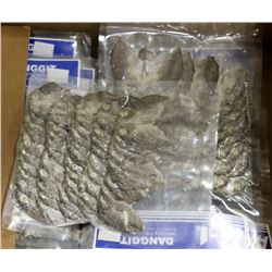 CASE OF FROZEN DRIED RABBIT FISH