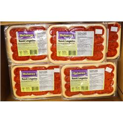CASE OF FROZEN SWEET LONGANISA CURED SAUSAGE