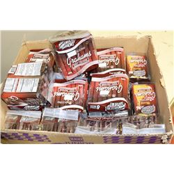 CASE OF GRAHAMS HONEY CRACKERS