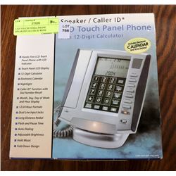 LED TOUCH PANEL PHONE SPEAKER/CALLER ID WITH