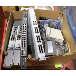 LOT OF VARIOUS ELECTRONICS, SCALE, SWITCHES AND