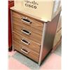 Image 1 : 4 DRAWER STAND, NO KEY (21"X18"X30")