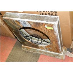 SLATE WATER FOUNTAIN FEATURE WITH PUMP