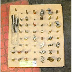 50 PIECES CABINET MAKER ROUTER BITS IN CASE