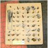 Image 1 : 50 PIECES CABINET MAKER ROUTER BITS IN CASE