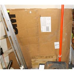 LOT OF WALL SHELF BRACKETS AND 3M BARRIER SHEET