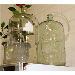 2 GLASS WINE CARBOYS