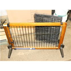 FOLDING PET CAGE AND EXPANDING PET GATE