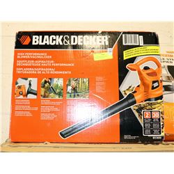BLACK AND DECKER HIGH PRESSURE BLOWER