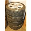 Image 1 : 235/45R17 AUDI TIRES AND RIMS WITH CENTRE CAPS