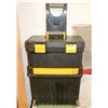 Image 1 : 2 COMPARTMENT TOOL BOX ON WHEELS