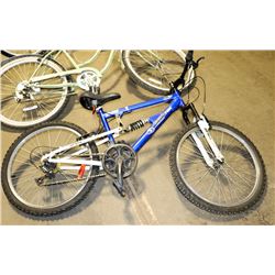 SPORTEK DUAL SUSPENSION MOUNTAIN BIKE 24" WHEELS