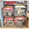 Image 1 : LOT OF 6 HONDA GENERATORS, 1 CHAMPION GENERATOR