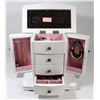 Image 1 : DRESSER TOP ARMOIRE STYLE JEWEL BOX W/CONTENTS