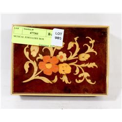 MUSICAL JEWELLERY BOX