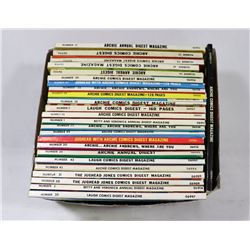 LOT OF 25 ARCHIE COMIC DIGEST MAGAZINES