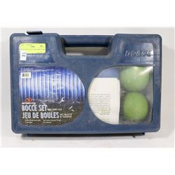 BOCCE BALL SET WITH CARRY CASE
