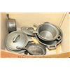 Image 1 : BOX OF ASSORTED POTS AND PANS