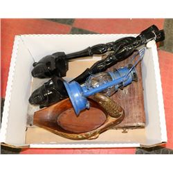 FLAT WITH 1930'S FOOT WARMER AND MORE