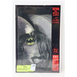 BATMAN: NO MAN'S LAND #1 VARIANT COMIC BOOK
